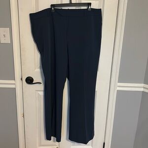 Blue dress pants, 20W